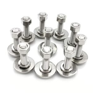 1/4-20x1-1/2" Stainless Steel Hex Head Screws Bolts